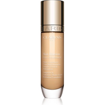 Clarins Skin Illusion Hydrating Foundation високо покривен фон дьо тен цвят 101W 30ml