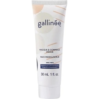 Gallinée Microbiome Skincare Пребиотици Рафинираща Ексфолиантна маска За лице 30 мл