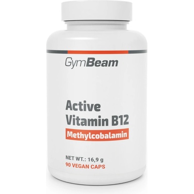 GymBeam Активен витамин B12 (метилкобаламин) 90 капс