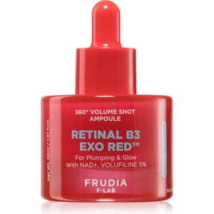 FRUDIA Retinal B3 Exo Red 360° Volume Shot Ampoule озаряващ серум за лице увеличаващ еластичността на кожата 30ml