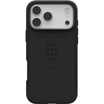Urban Armor Gear Гръб UAG Civilian Magsafe за iPhone 17 Pro Max - Черен