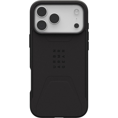 Urban Armor Gear Гръб UAG Civilian Magsafe за iPhone 17 Pro Max - Черен