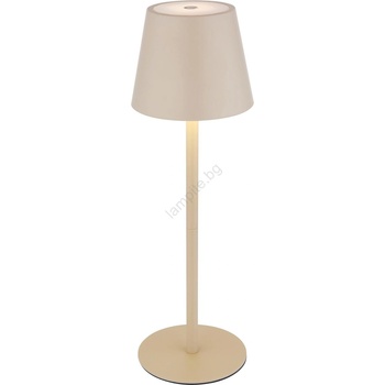 GLOBO 58488S - VANNIE: презареждаема външна LED лампа със сензорно управление и регулируема яркост, 3W/5V, IP54, 1800 mAh (GL8825)