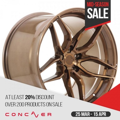 CONCAVER CVR3 10,5x19 5x114,3 ET15-57 matt black