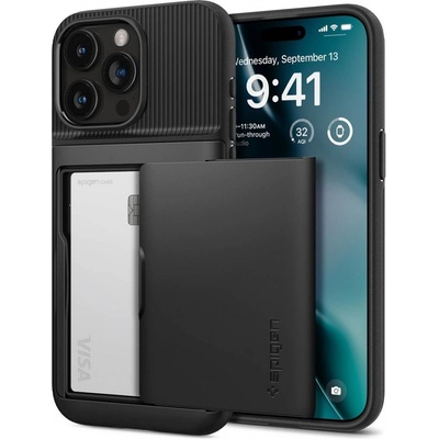 Spigen Slim Armor CS iPhone 15 PRO čierne