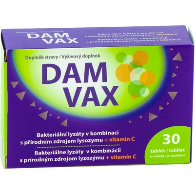 DAMVAX tablety rozpustné v ústech 30 ks