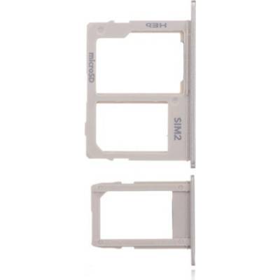 Samsung J600F SIM + Dual SIM tray zlatý