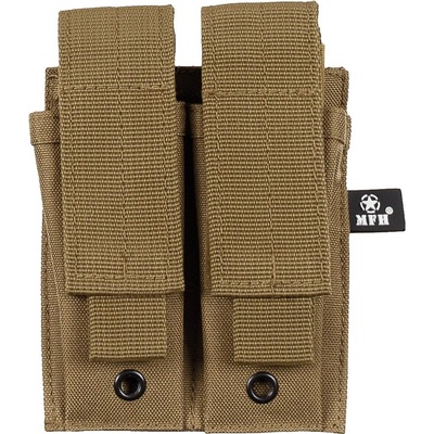 MFH Molle dvojitá na zásobníky M4/M16 coyote brown
