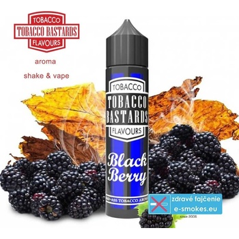 Flavormonks Tobacco Bastards Shake & Vape Blackberry Tobacco 20ml