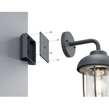 TRIO Външно осветително тяло (височина 1 cm) Eckbefestigung - Trio (9965-32)