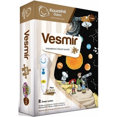 Albi Kouzelné čtení Puzzle Vesmír CZ