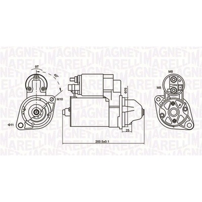 Štartér MAGNETI MARELLI MQS1412