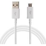 Samsung - кабел за данни Micro USB, 1 m, бял
