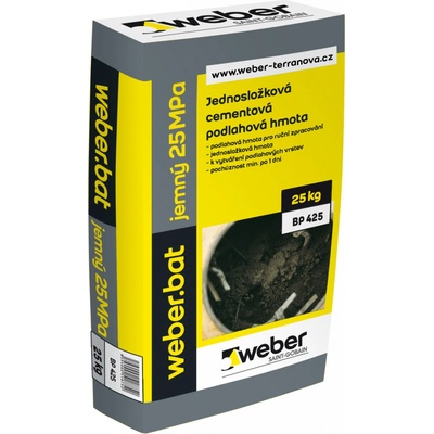Weber weber.bat jemný potěr 25 MPa 25 kg - BP 425 25