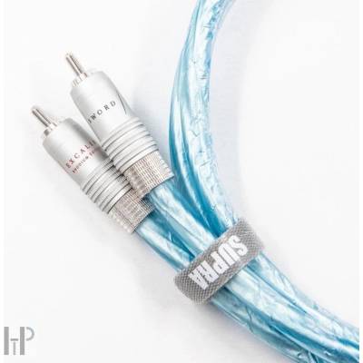 Supra Cables Supra Sword-ISL Excalibur - Референтен сигнален кабел с Родиеви RCA конектори 1 m (071864)