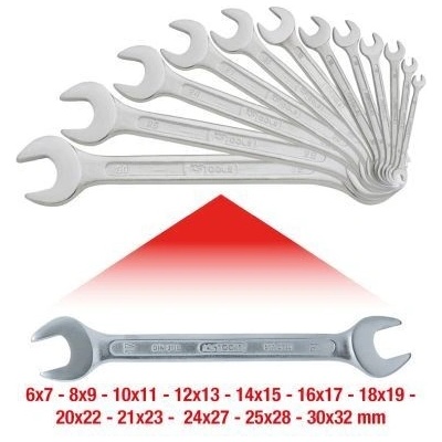 KS Tools Dvojitý-vidlicový klíč sada 517.0125
