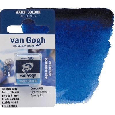 Van Gogh Akvarelová barva půlpánvička modrá 522