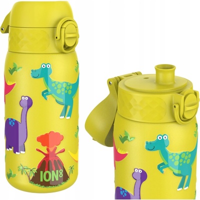 Ion8 Termoska Dinosauři T Rex Triceratops Dino 300 ml žlutá