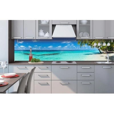 DIMEX ART Фототапет за кухня - плаж в рая 260 x 60 см