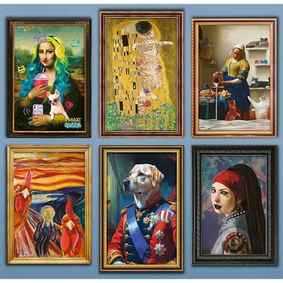 TREFL Premium Plus Fun Art Collection 6000 dílků