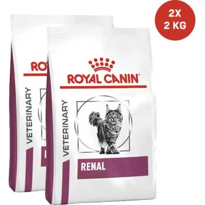Royal Canin Veterinary Health Nutrition Cat Renal 2 x 2 kg