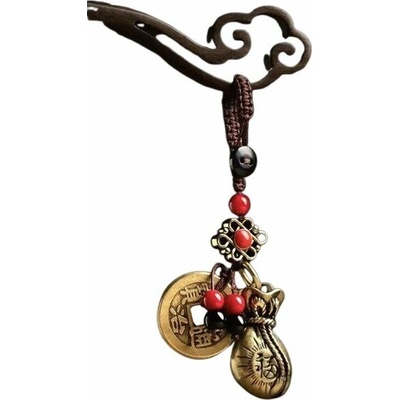 Přívěsek na klíče - Amulet bohatství