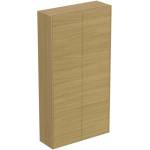 Ideal Standard Висок стенен шкаф Ideal Standard Atelier Conca, светло дъбово покритие, 72 см, 2 врати (T4107Y6)