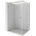 Mexen Lunar T лява отваряща се душ кабина 70 x 100 см, прозрачна, златна - 834T-070-100-50-00-L (834T-070-100-50-00-L)