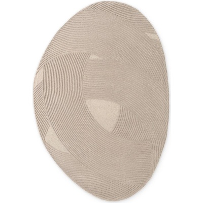 Ted Baker Бежов вълнен килим 160x230 cm Kensington Victoria - Ted Baker (106400-160x230 Organic Shape)