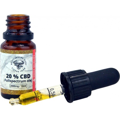 Ninaru CBD olej Full spectrum 20% MCT 10 ml