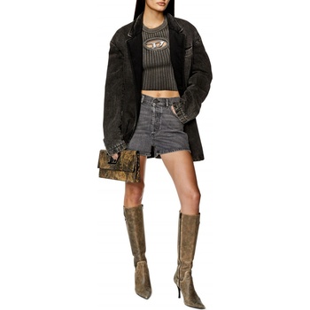 Diesel šortky D-GER SHORTS černá