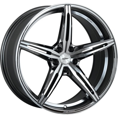 OXIGIN 23 9,5x19 5x120 ET37 black chrome polished