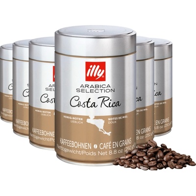 illy Кафе на зърна Illy Costa Rica 250гр 6 бр