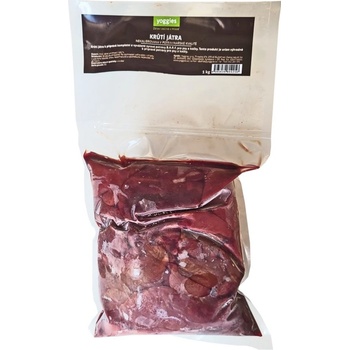Yoggies B.A.R.F. Krůtí játra 1 kg