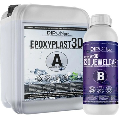 DIPON Epoxyplast 3D B20 JEWELCAST 1,5 Kg