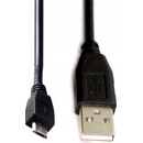 Solight SSC13005E USB 2.0 A konektor - USB B micro konektor, sáčok, 50cm