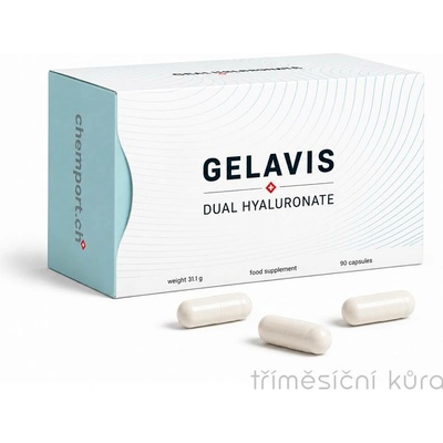 Chemport AG Gelavis Dual Hyaluronate 90 kapslí