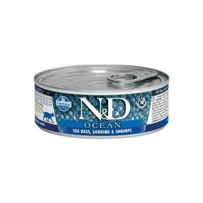 N&D CAT OCEAN Adult Tuna & Sardine & Shrimps 70 g