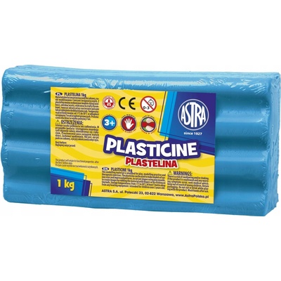 Astra Plastelína 1kg Modrá nebeská