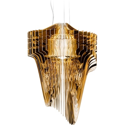 SLAMP ПЕНДЕЛ aria s 2x12w+1x7w e27 ЗЛАТО (ariss00gld01t00e27)