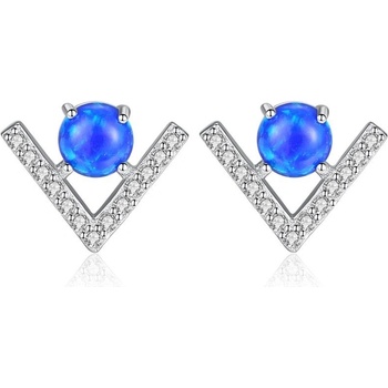 Silenti Jewelry Сребърни обеци "Връзка