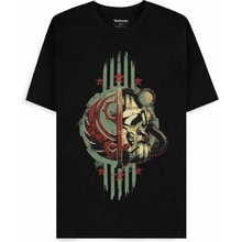 imago tričko Fallout Brotherhood Crest černá