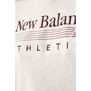 New Balance суичър с качулка дамски с памук (WT6288NOLIT)