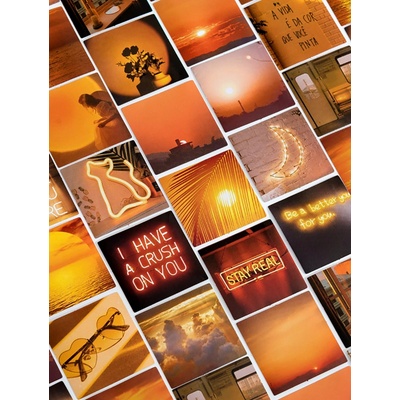 Sada 46 ks mix samolepek - Západ slunce