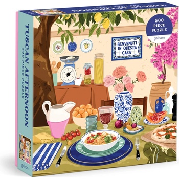 Galison - Puzzle Tuscan Afternoon - 500 piese