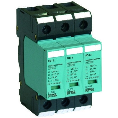 CB Elektro Prepäťová ochrana PO I 3 PV 800V DC/12,5kA (KIWA)