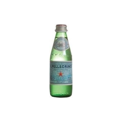 San Pellegrino minerální voda perlivá sklo 24 x 250 ml