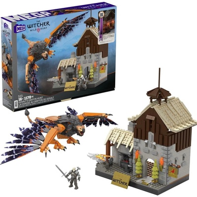 MEGA BLOKS Mega Zaklínač Geralt a hon na Gryfa – Zboží Dáma