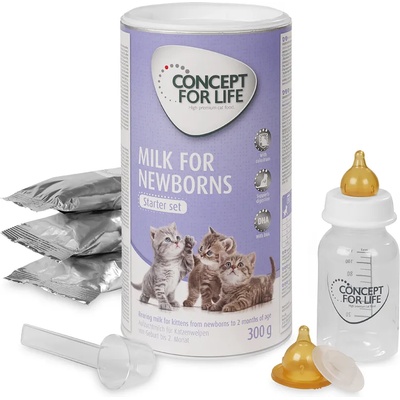 Concept for Life 3х100г Concept for Life мляко за новородени котенца