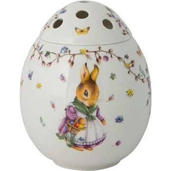 Villeroy & Boch Spring Fantasy váza v tvare vajca zajačica babička Emma, 21 cm